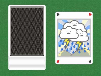Weather flash cards GAME