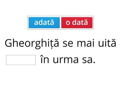 Scrierea corectă a cuvintelor "odată" / "o dată"