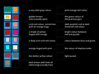 Advanced English Vocabulary: Colours