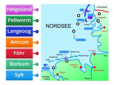 Nord- & Ostfriesland - wo ist was? 