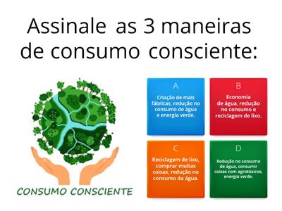 Consumismo e efeitos colaterais.