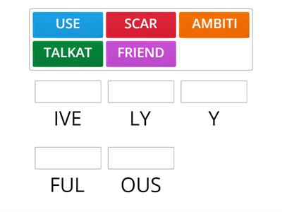 T2 - Suffixes