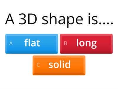 3D Shapes