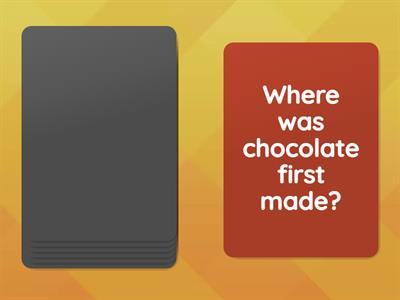 Chocolate facts