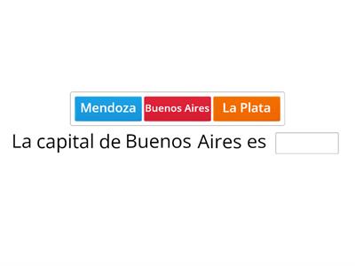 Capitales de provincias Argentinas