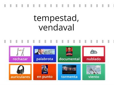 Español B1: vocabulario, sinónimos