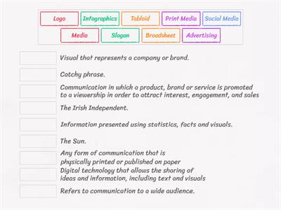 Media Studies 1st Year