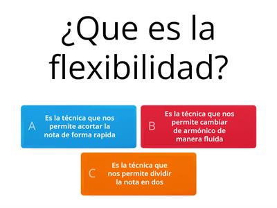 LA FLEXIBILIDAD 