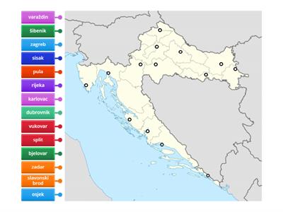 Veliki gradovi hrvatske