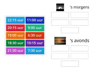 CBE BOW NTA SZ1 Momenten 's morgens 's avonds