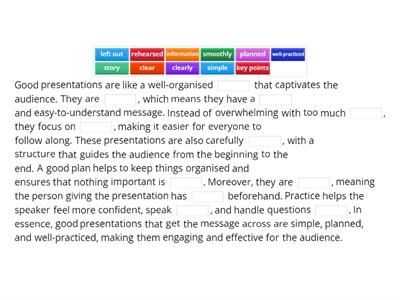 S2 PowerPoint - What makes a good presentation?