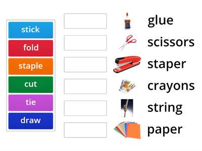 Ch.1 Action verbs (making crafts)