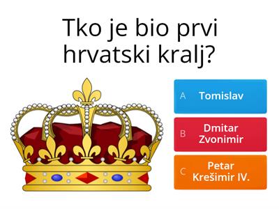 Hrvati i nova domovina - Prvi hrvatski kralj
