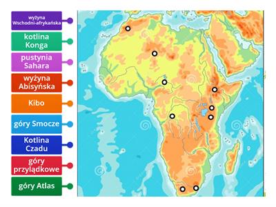 Afryka-mapa częsć 1