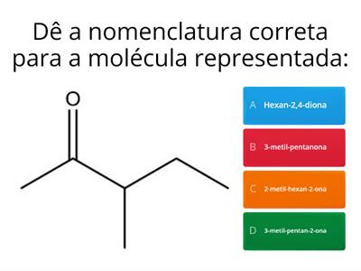 Nomenclatura e funções orgânicas - 2º Médio (N3)