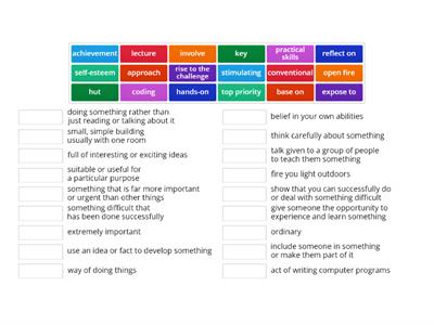 Mindset B1+ Unit 5 wds 5.1-5.18 Kekatou School (english) 