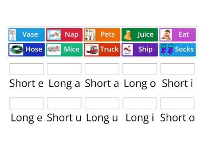 Long/Short Vowel Sounds