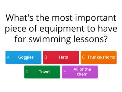 Swimming Quiz