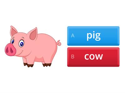 Pronunciation " farm animals"