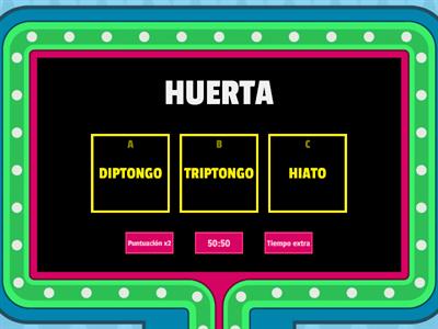 CONCURSO DE DIPTONGOS, HIATOS Y TRIPTONGOS