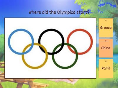 Olympics quiz