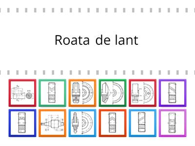 Reprezentarea rotilor dintate - labirint