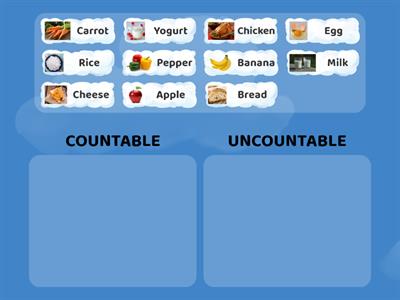 Unit 2 - Countable & Uncountable