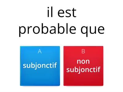 subjonctif ou pas