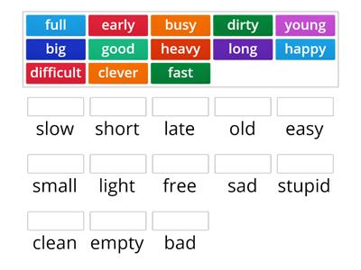  Spotlight 5.antonyms 