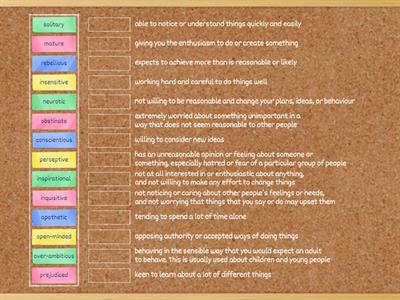 Personality Adjectives 