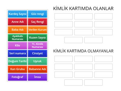 Herkesin Bir Kimliği Var