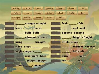 Irregular verbs 