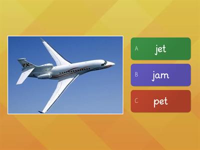CVC word match - find the correct word for each picture