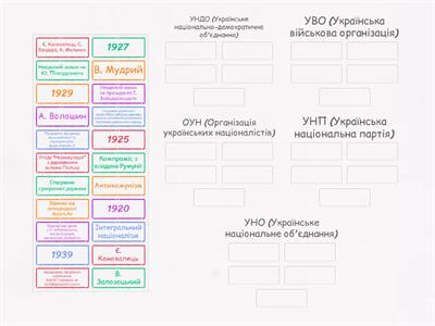 Політичні організації МВП