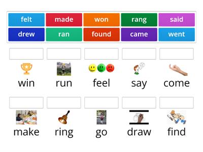 Match Past Tense to Present Tense