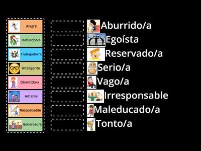 Espacio Joven A1. Unidad 3. Carácter.