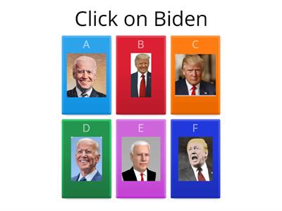 Trump and Biden quiz silly