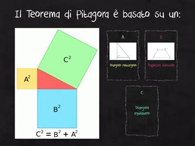 Quiz sul Teorema di Pitagora 