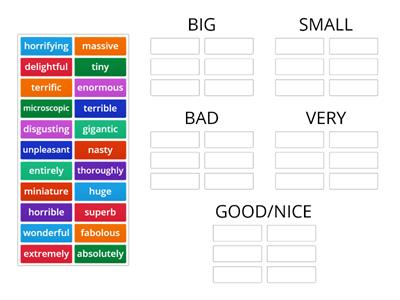 Upstream 5 Unit 6 Writing a story. Adjectives