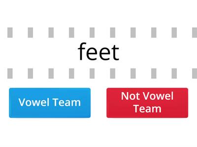 Vowel Team Syllables