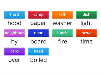 P6 FEL Unit 1 Compound Words_Standard