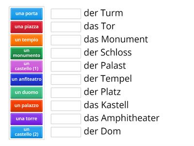 Monuments - Italiano/Deutsch