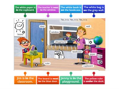 PU1 Unit 1 Voc2 Prepositions of place