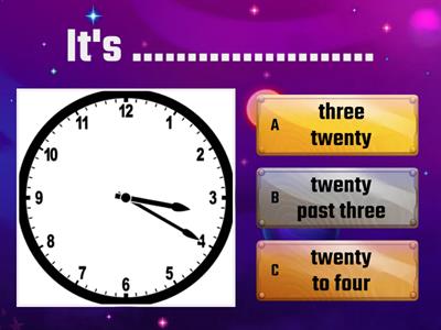 Bloggers 1 Unit 3C - What time is it?