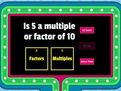  Factors and Multiples