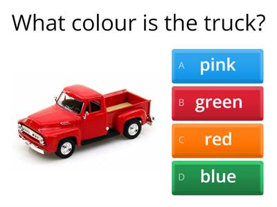 What colour is the...? Quiz