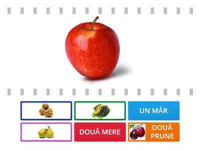 Fructe singular-plural