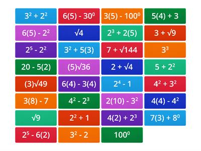 Primera Ronda, Lotería Matemática