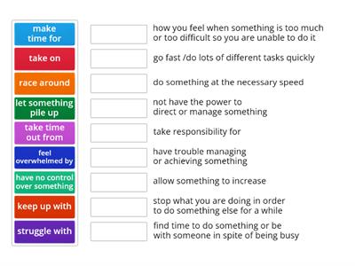 SO B1+ 1.2 Life is busy. Verbs with prepositions