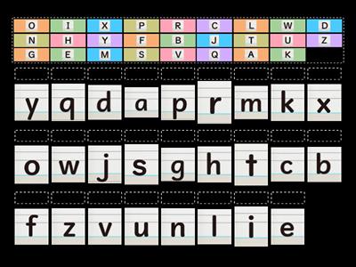 アルファベット 大文字小文字